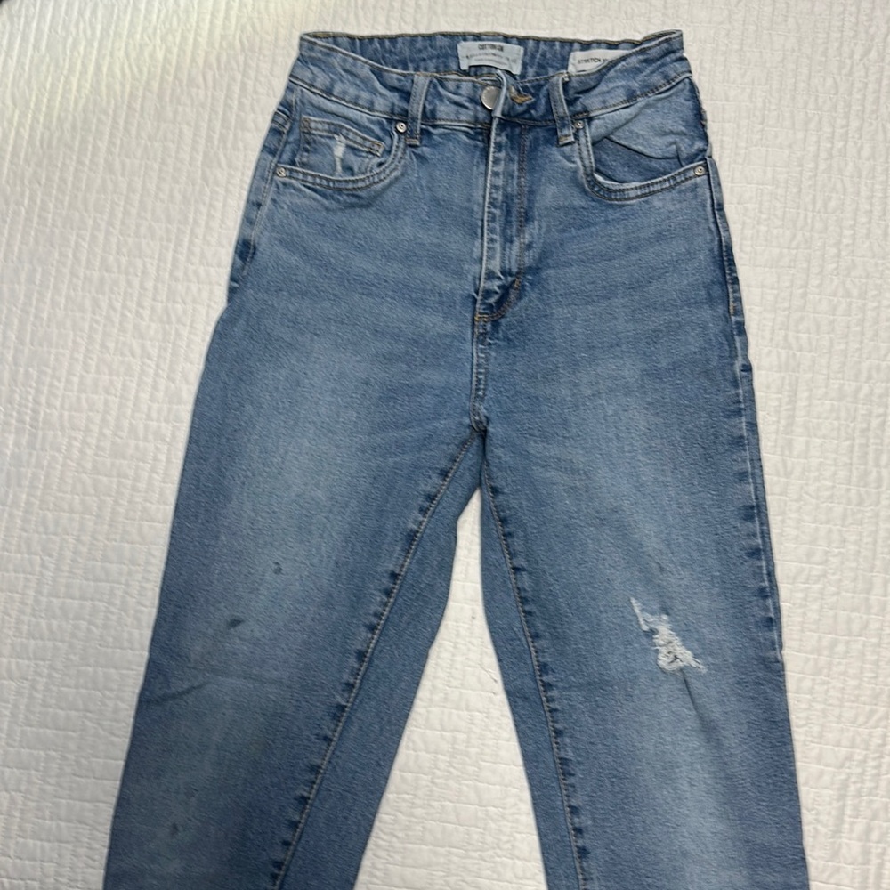 🤍stretchy mom jeans from cotton on